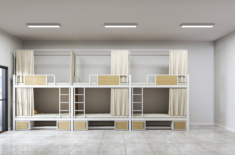 Six-person conjoined bunk bed