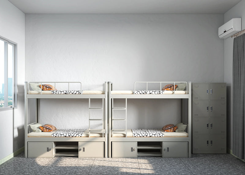 Four-person bunk beds, with an internal ladder