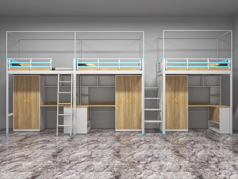 Three-person loft bed (special)